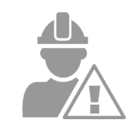 Worker safety icon