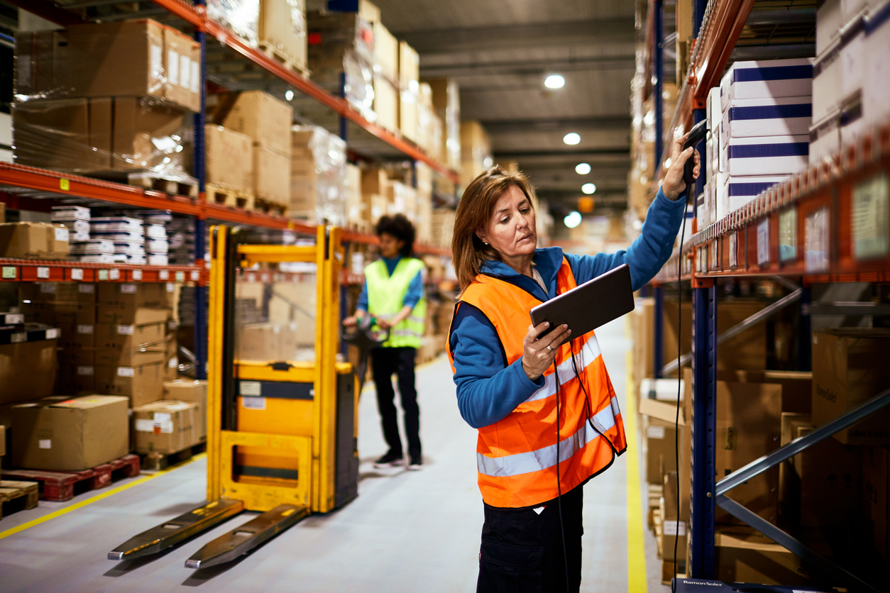 Warehouse workers